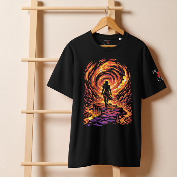 Poly Girl Onward Tee symbolizing progress and intentional movement