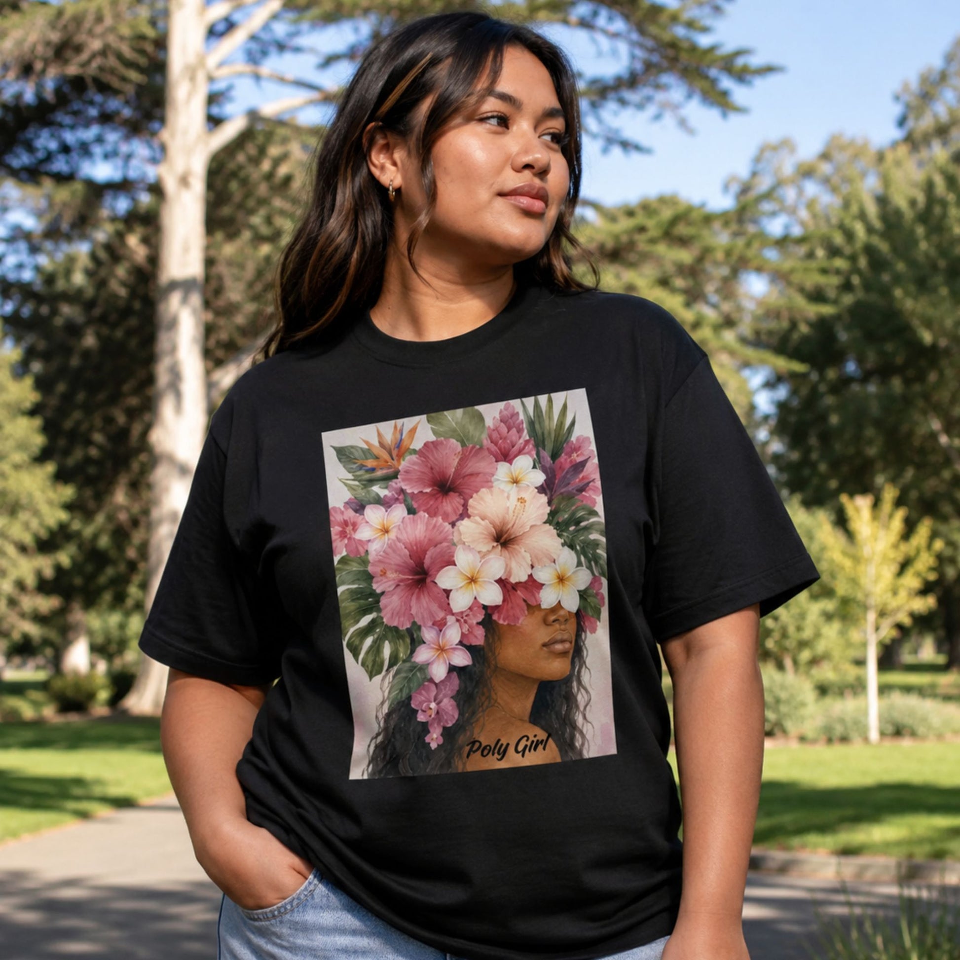 Pua Portrait Tee by Poly Girl