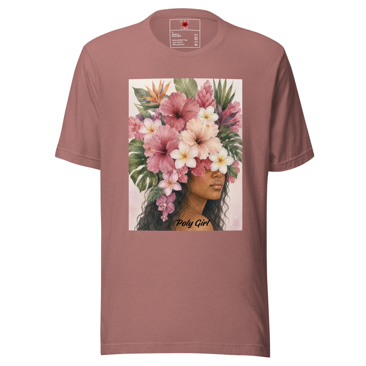 Pua Portrait by Poly Girl in mauve