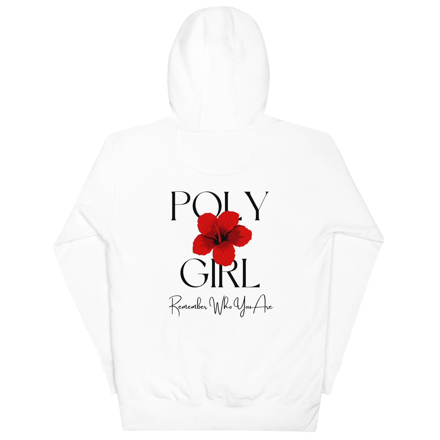 Remember Who You Are Hoodie in White By Poly Girl