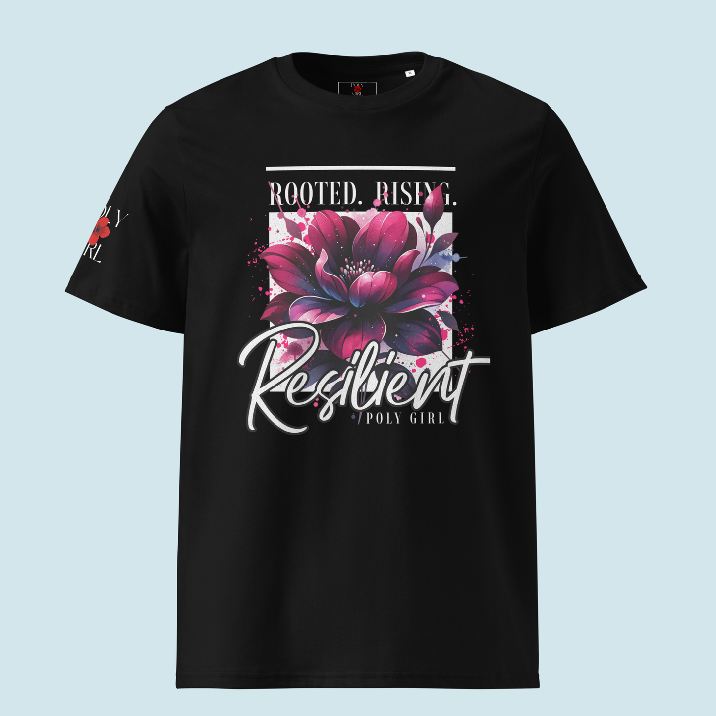 Rooted Rising Resilient Tshirt by Poly Girl