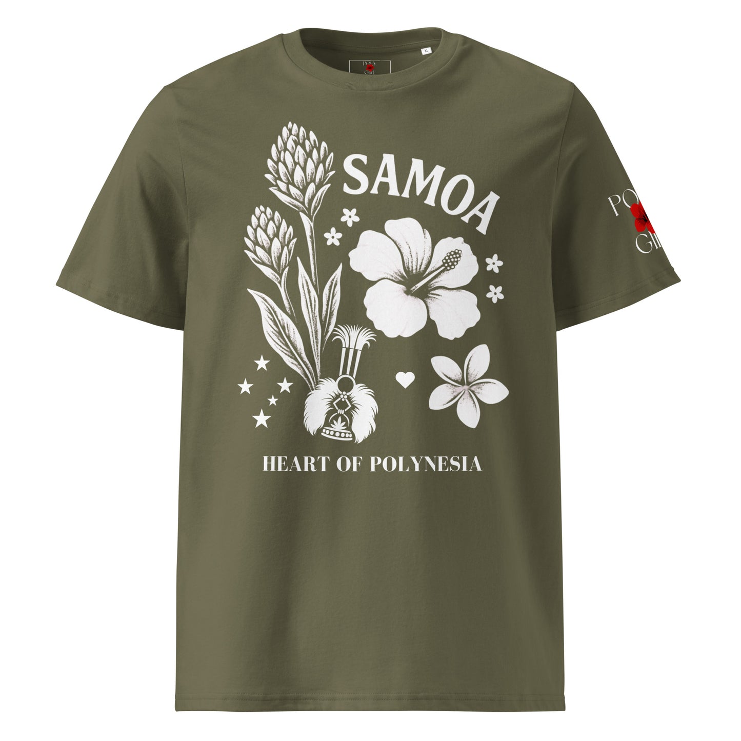 Samoa Heart of Polynesia Tee by Poly Girl 