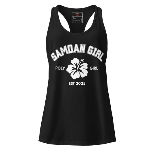 Samoa Tank Top in Black by Poly Girl