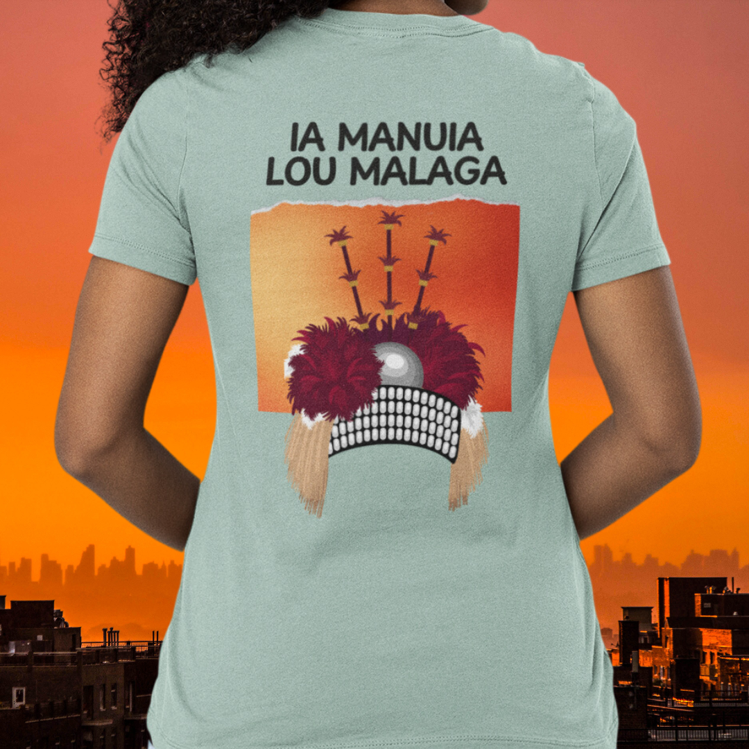 Samoan Blessing Tee | Ia Manuia Lou Malaga Shirt