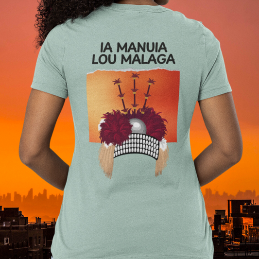 Samoan Blessing Tee | Ia Manuia Lou Malaga Shirt