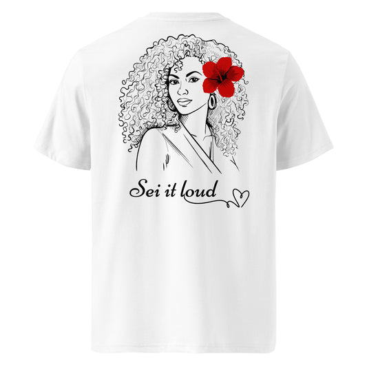 Sei It Loud Tee by Poly Girl 