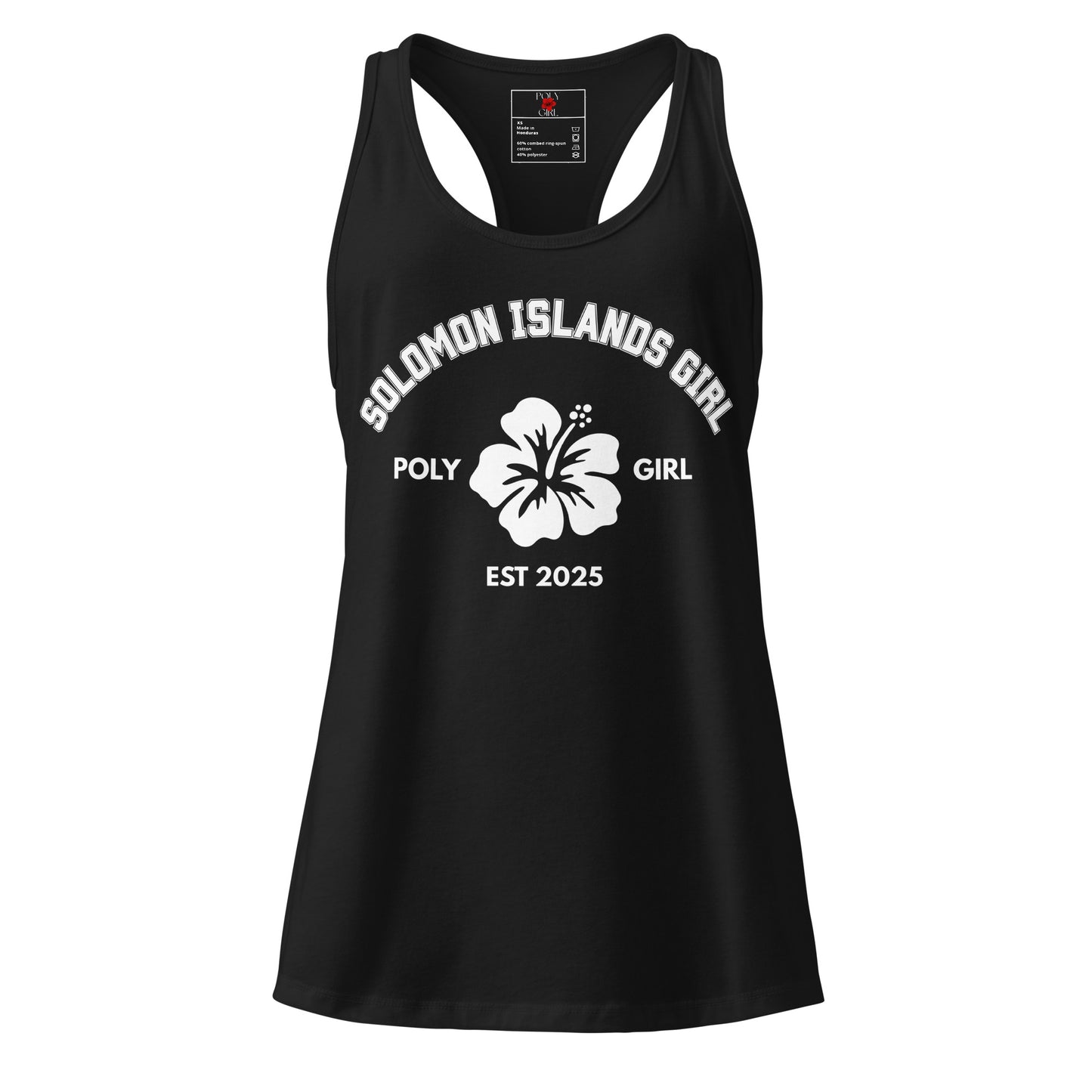 Solomon Island Tank Top in Black by Poly Girl
