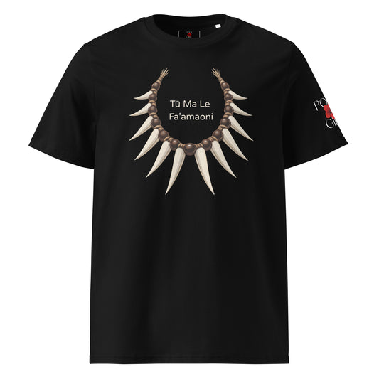 Tū Ma Le Fa’amaoni Samoan Tshirt in Black 