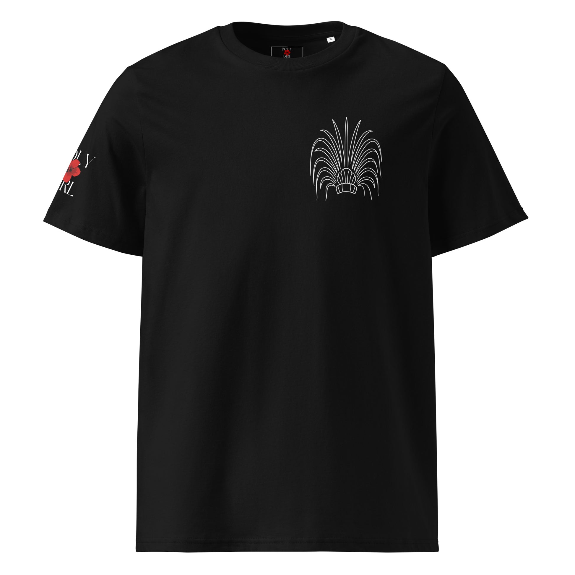 Tahitian Dancer Tee by Poly Girl Front View