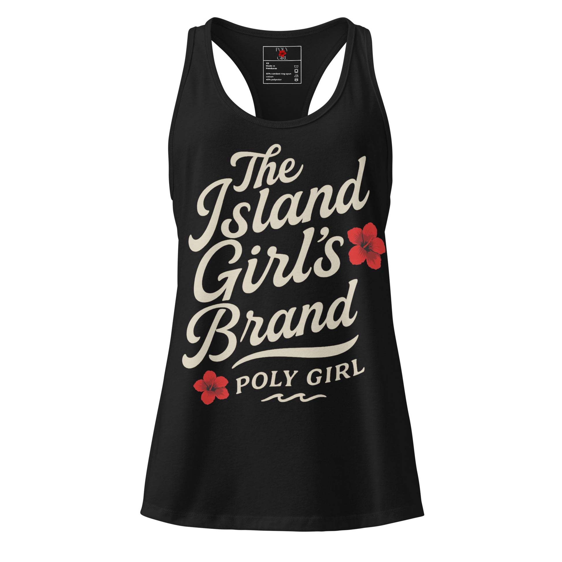 The Island Gir's Brand Racerback Tank Top
