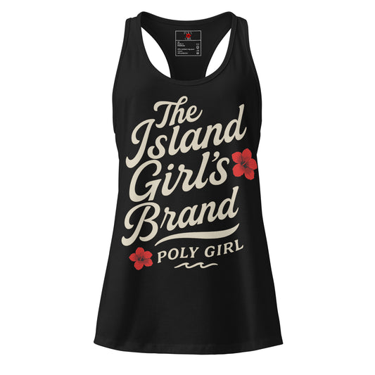 The Island Gir's Brand Racerback Tank Top