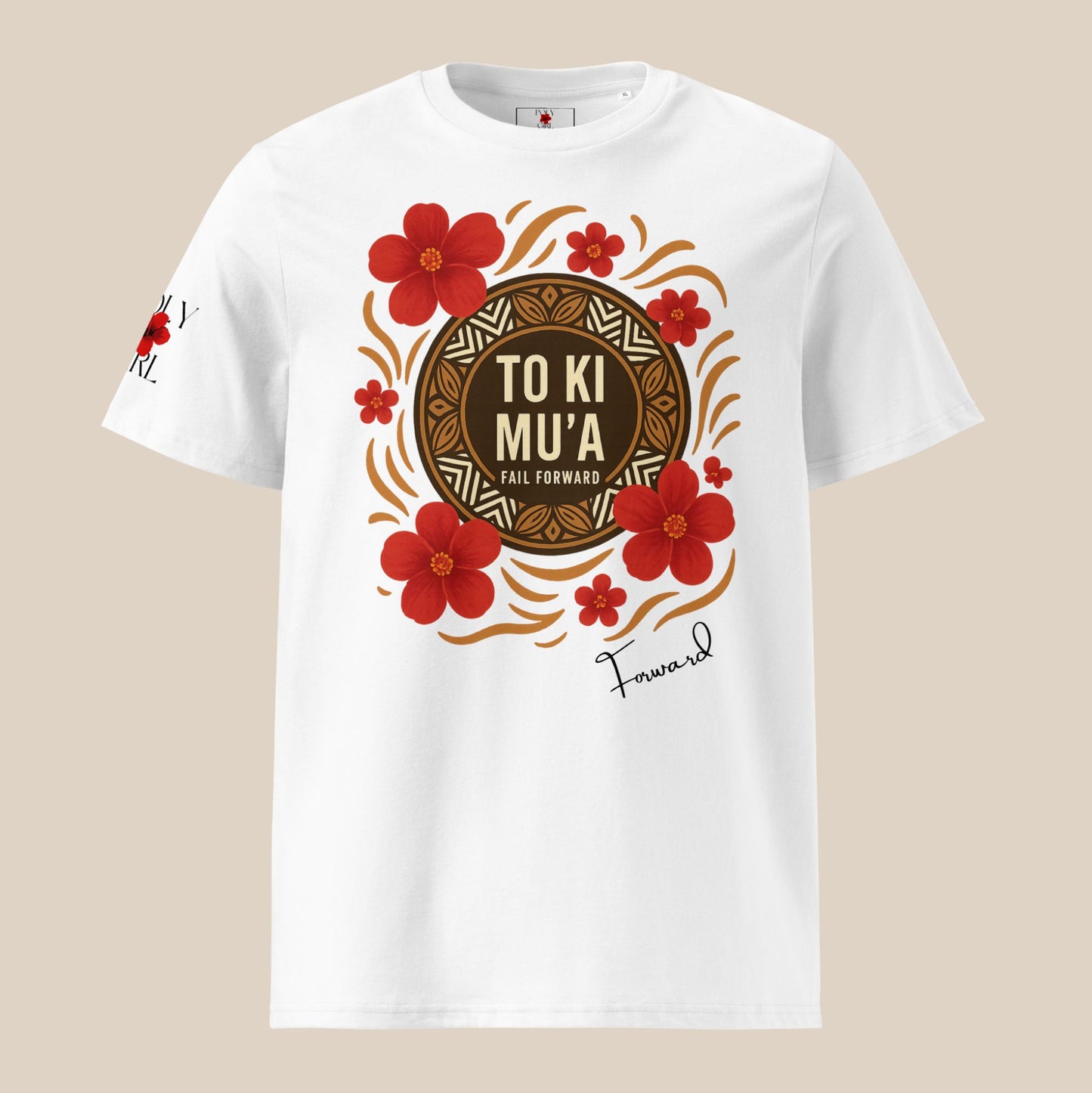Tongan To Ki Mu'a Tee by Poly Girl