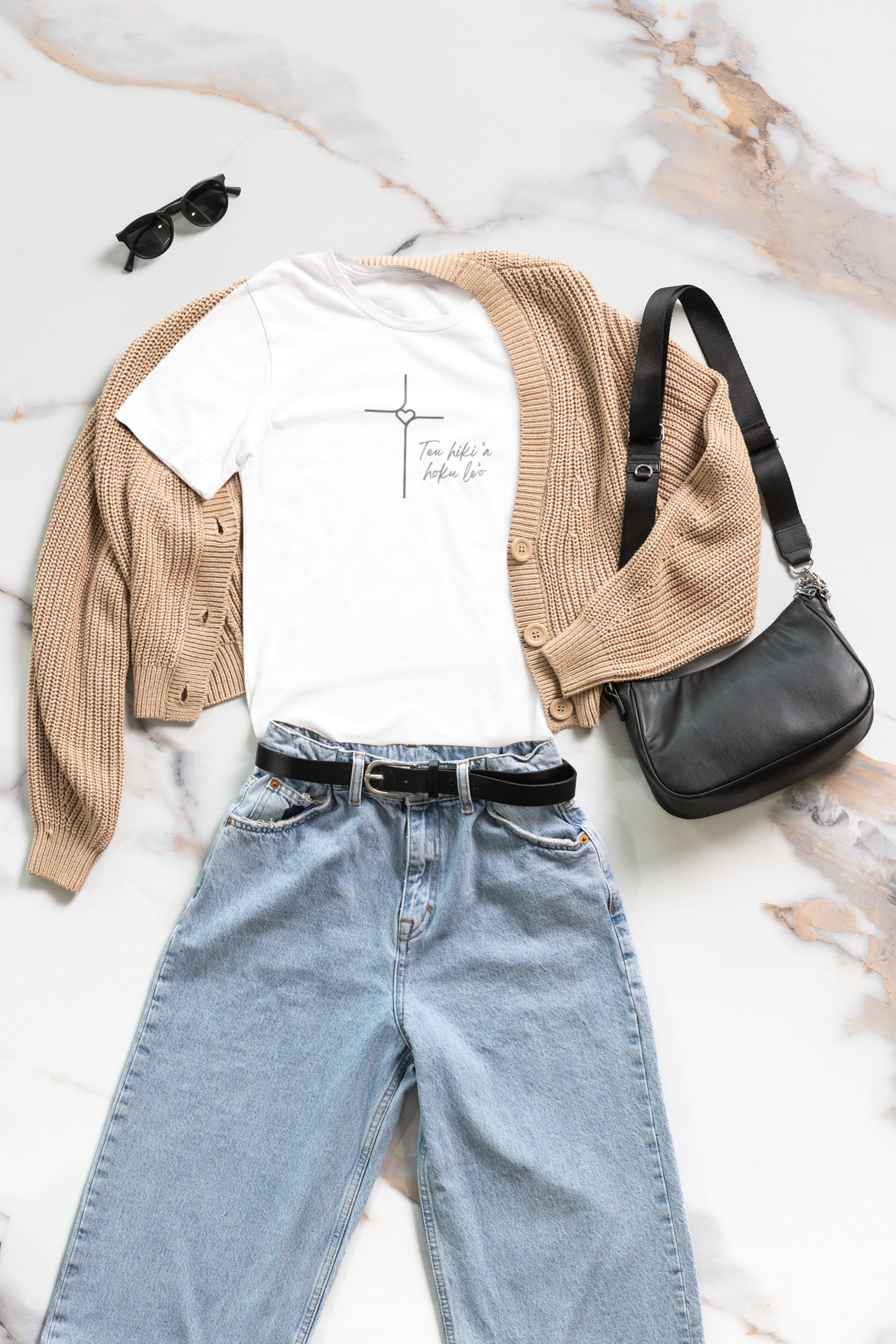 Tongan hymn t-shirt by Poly Girl  mockup