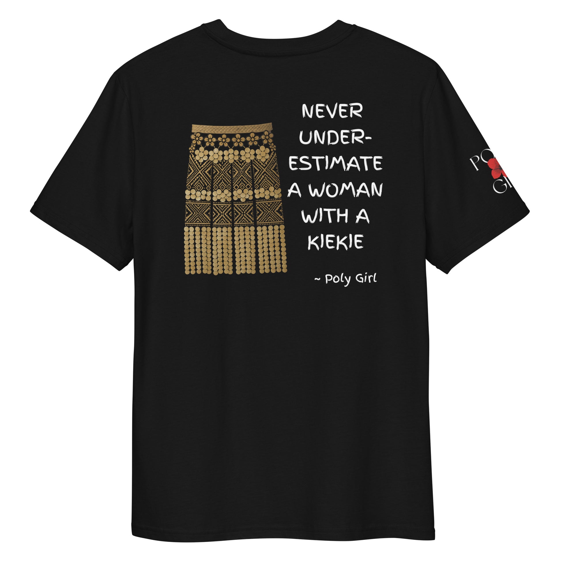 Tongan kiekie tshirt black
