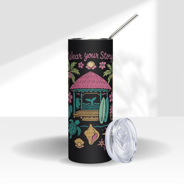 Fale 'o Pasifika  Stainless Steel Tumbler