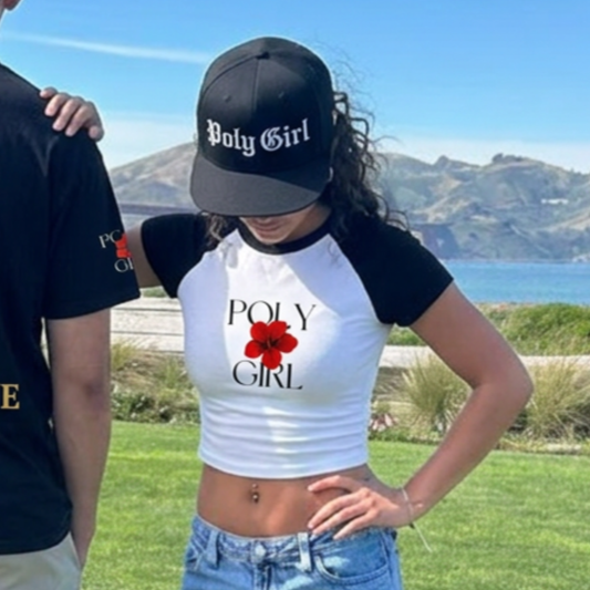 Poly Girl Logo Baby Tee