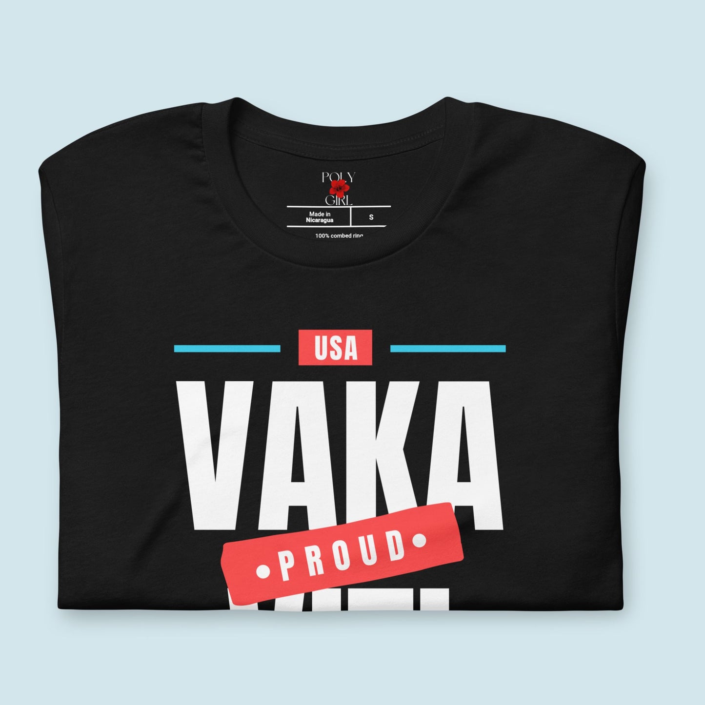 Vaka Viti Proud Tee in black