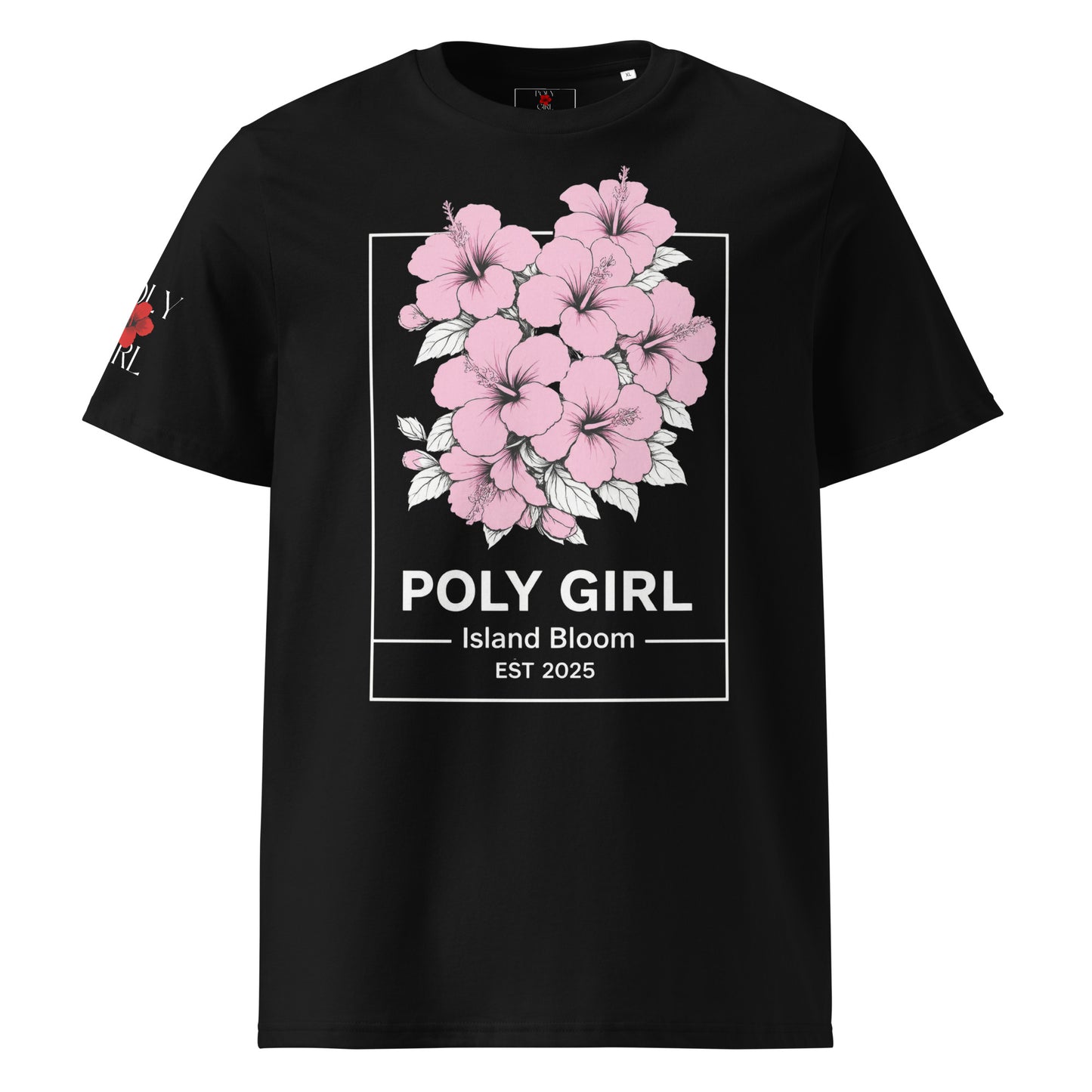 Vintage Bloom Tee by Poly Girl in black