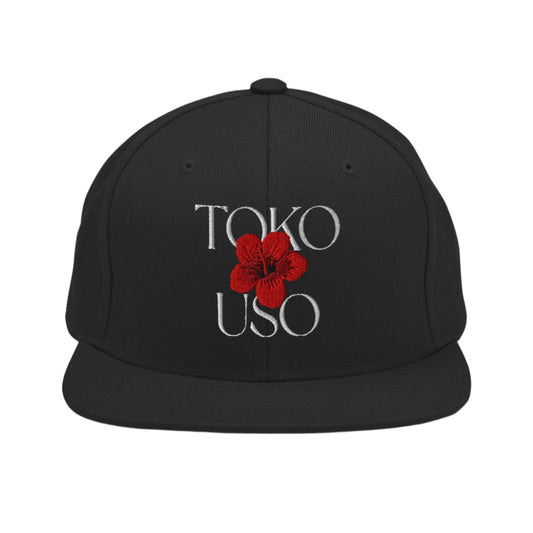 TokoUso Embroidered Snapback Hat