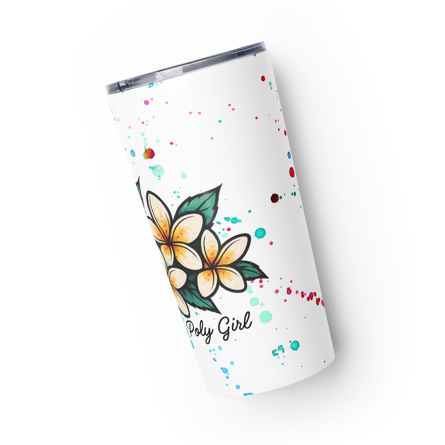 Hibiscus Splash Stainless Steel Tumbler